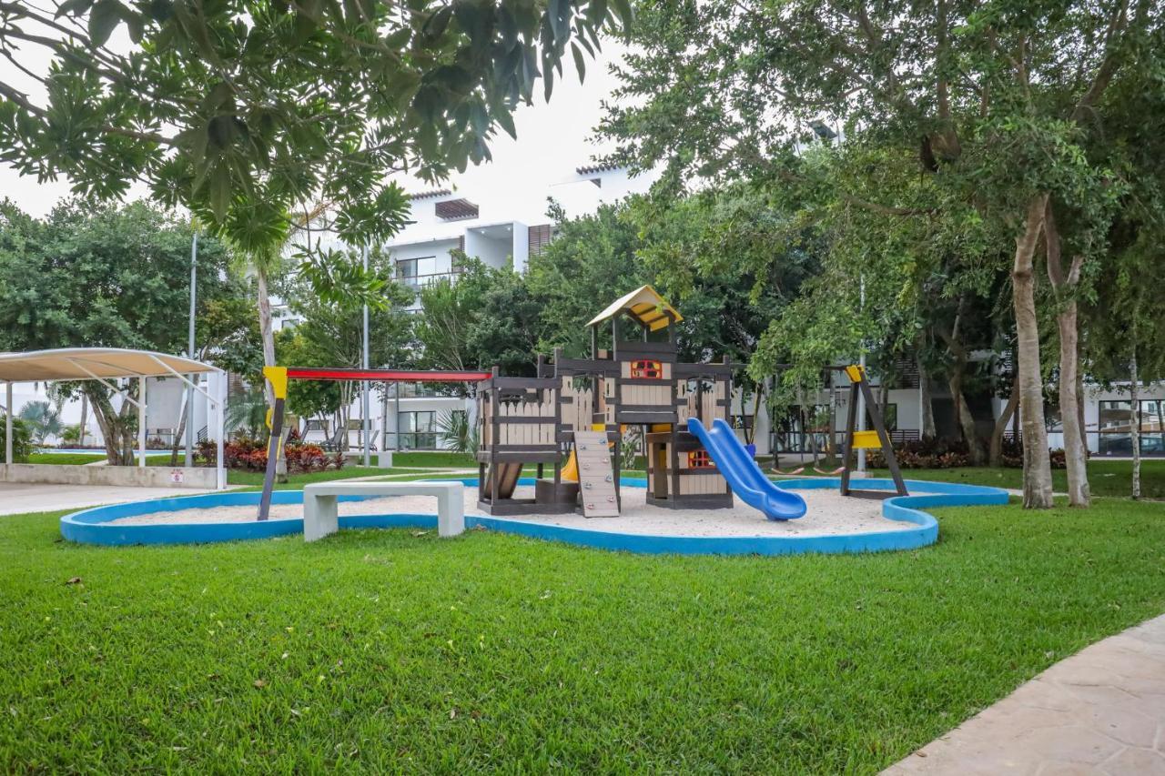 Departamento Lirios Residencial Para 5 Alberca Cancún Extérieur photo